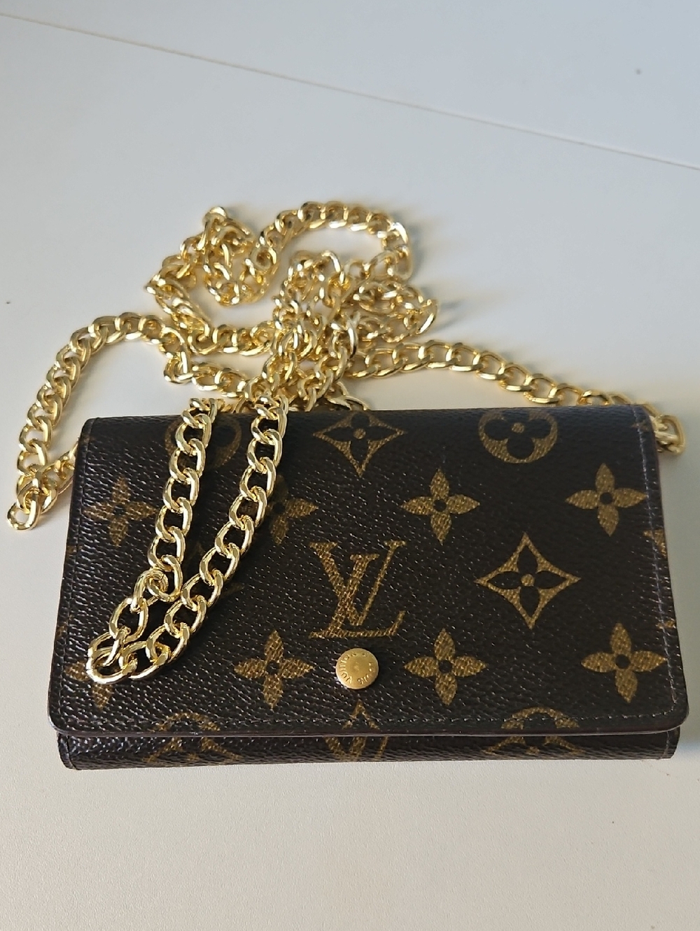 Authentic Louis Vuitton Monogram Canvas Wallet With COA
